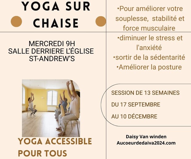 YOGA SUR CHAISE