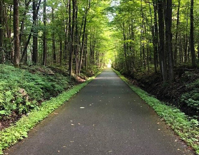 Extension of the bike path to the recreation center!