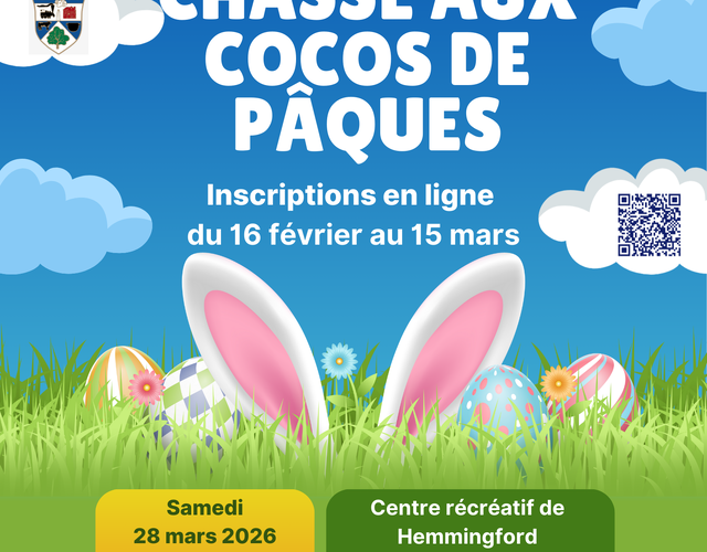 Chasse aux cocos de Pâques